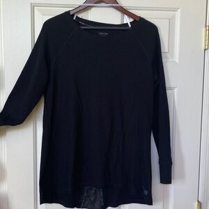 Calvin Klein Classic Black Knit Top